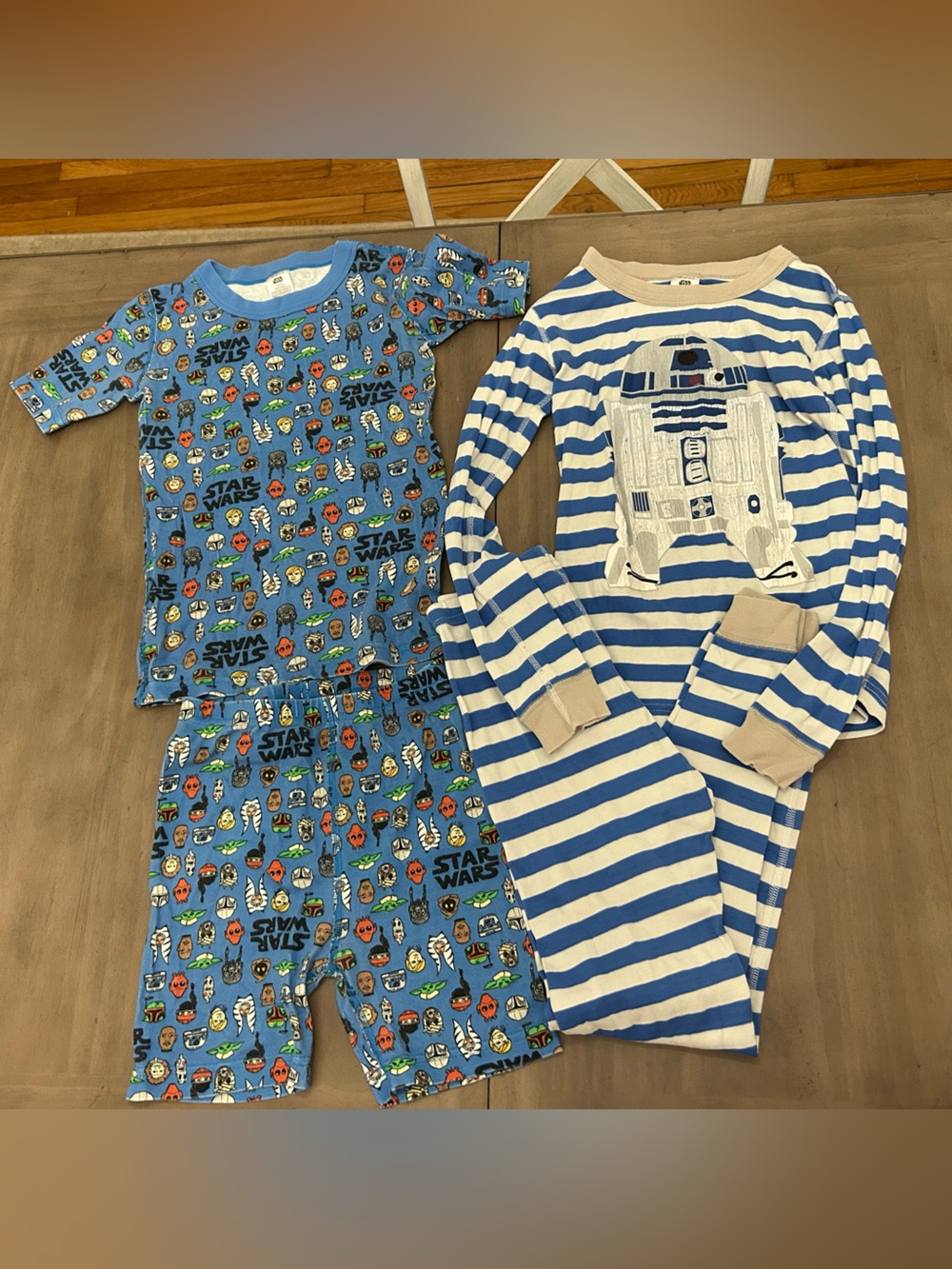 Hanna Andersson Star Wars Collection Pajama Lot (2) US Kids Size 10